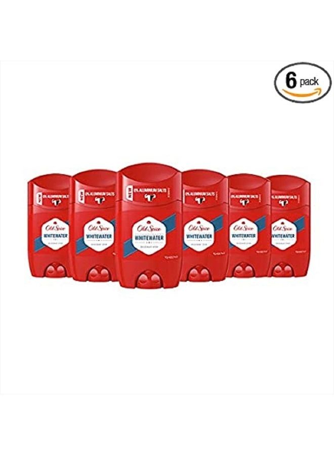 Old Spice بروكتور وغامبل أولد سبايس وايت ووتر مزيل العرق ستيك 50 مل عبوة من 6 - Image 2