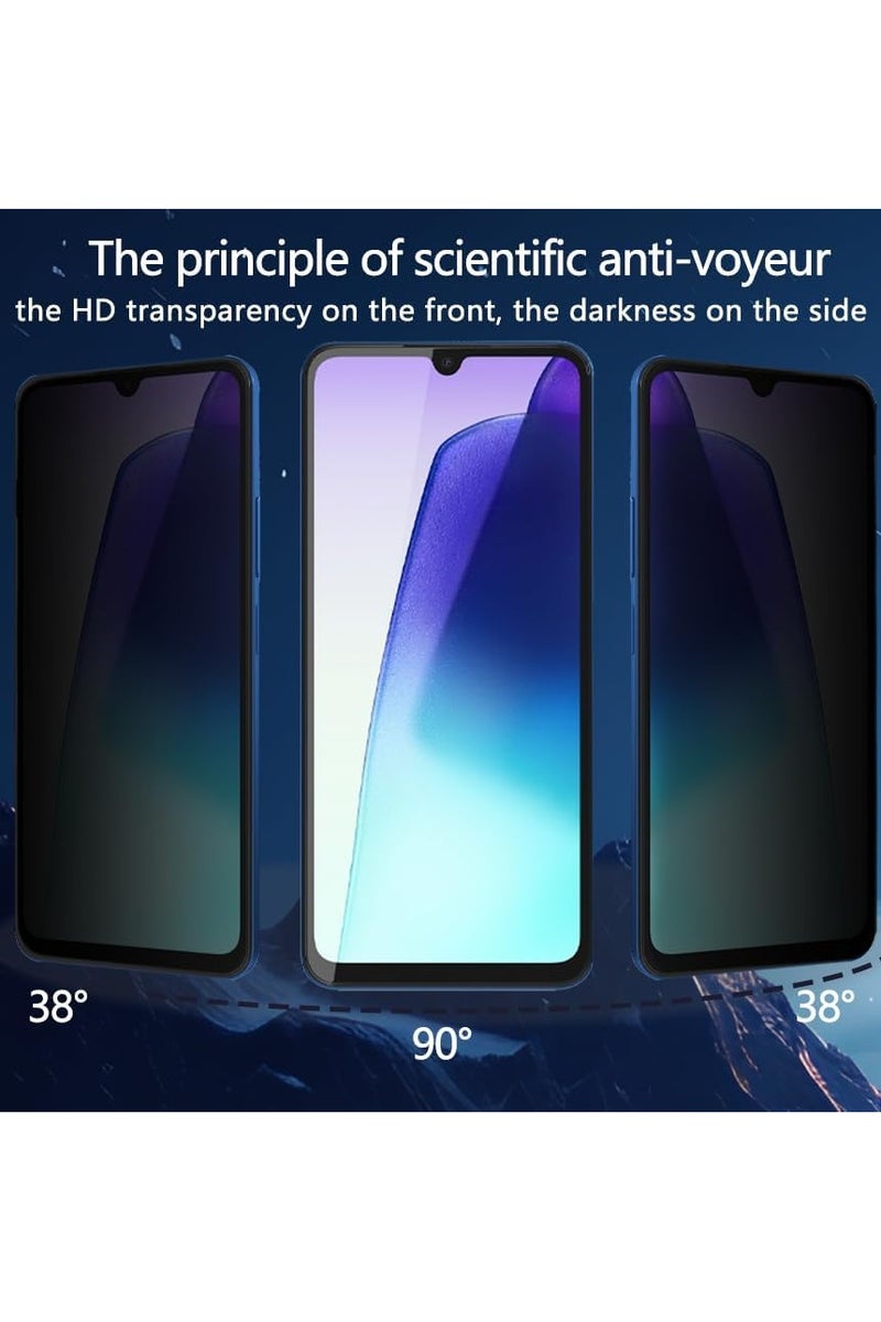 Denx Privacy Screen Protector for Xiaomi Redmi 14C, Tempered Glass, Privacy Anti-Spy Screen Protector Tempered Glass Film for Xiaomi Redmi 14C - Image 3