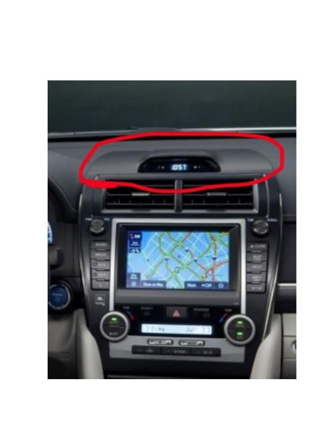 اطار ديكور ساعة فوق المكيف كامري 2012 2013 2014 2015 بدون القاعدة - Image 3