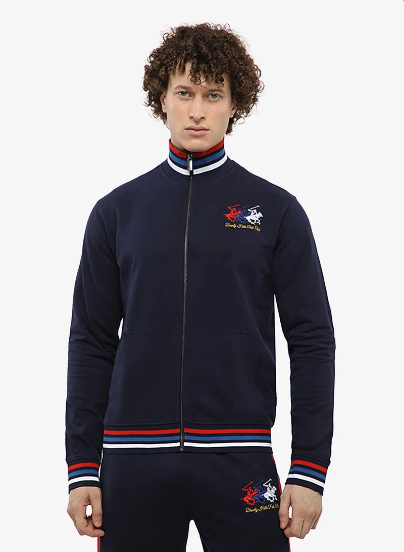 بيفرلي هيلز بولو كلوب جاكيت بسحاب كاجوال