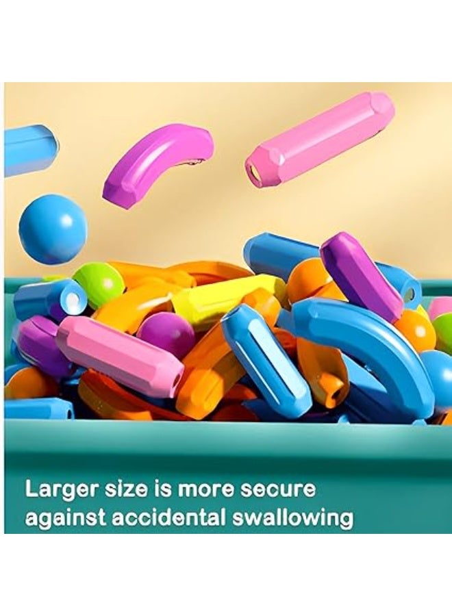 ممز بلانيت العاب اطفال مغناطيسيه 50 قطعه| فريدة من نوعها عالية الجودة مع بوكس قابل للحمل واللعب الانيق | عصا و كور مغناطيسية ثلاثية الابعاد  .العاب للاطفال - Image 2