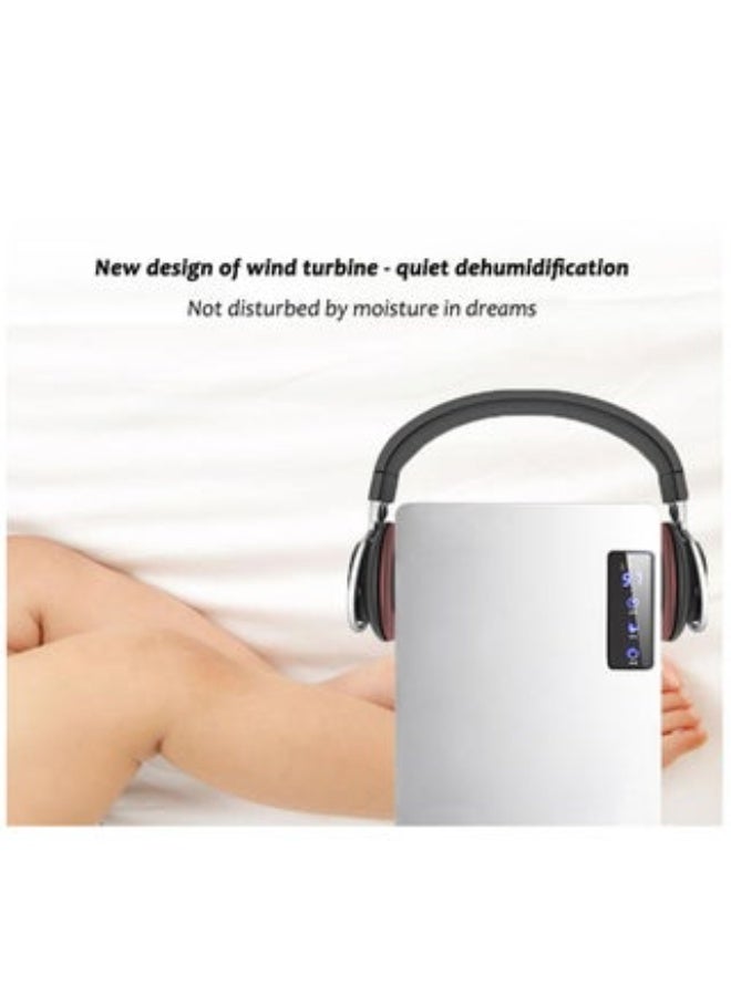 Arabest CS10D dual core Dehumidifiers for Home, Portable Dehumidifiers for Bedroom with Auto Shut Off, 24 Hr Timer，Portable Mould Remover - Image 5