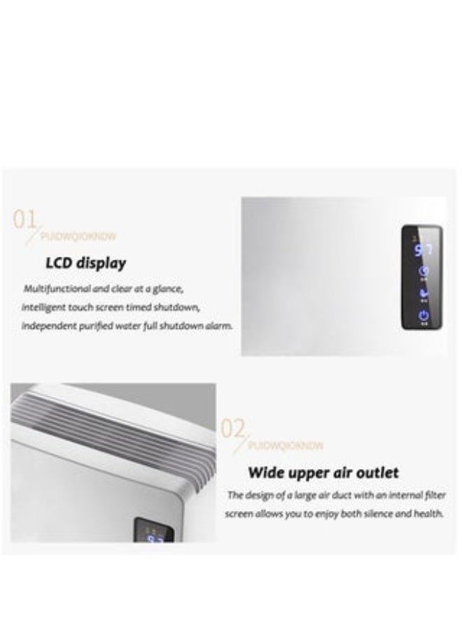 Arabest CS10D dual core Dehumidifiers for Home, Portable Dehumidifiers for Bedroom with Auto Shut Off, 24 Hr Timer，Portable Mould Remover - Image 4