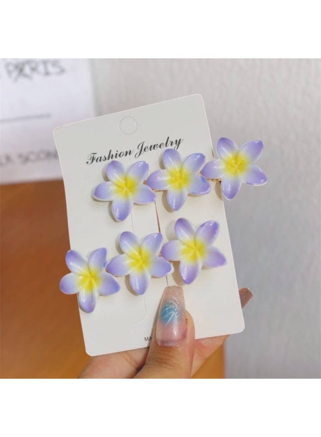 Flower-Shaped Hair Claw Clip – 2 Pieces on Card – Elegant Modern Hair Clip – Strong Yet Lightweight Hold – Suitable for All Hair Types and Daily Use - Image 2