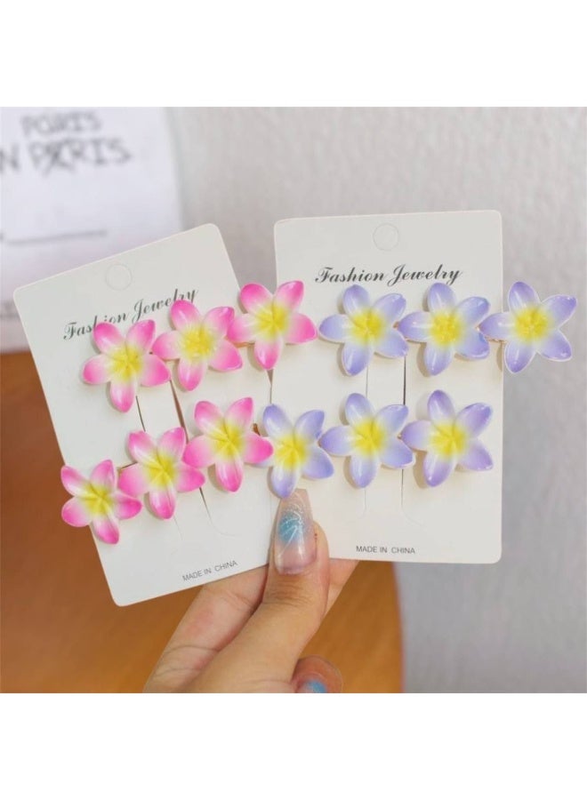 Flower-Shaped Hair Claw Clip – 2 Pieces on Card – Elegant Modern Hair Clip – Strong Yet Lightweight Hold – Suitable for All Hair Types and Daily Use - Image 5