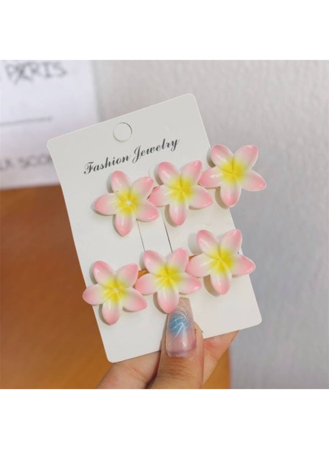 Flower-Shaped Hair Claw Clip – 2 Pieces on Card – Elegant Modern Hair Clip – Strong Yet Lightweight Hold – Suitable for All Hair Types and Daily Use - Image 4