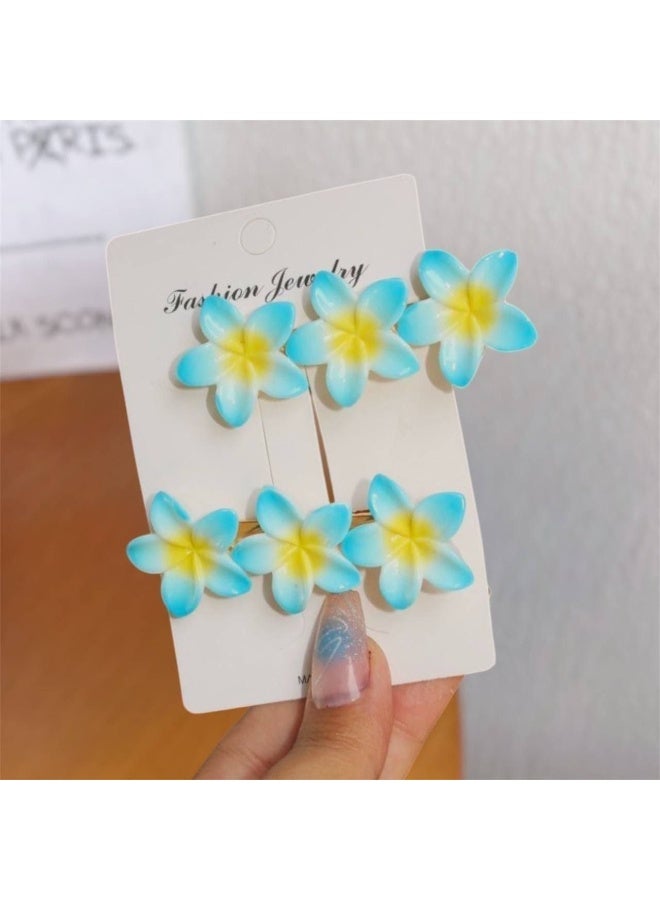 Flower-Shaped Hair Claw Clip – 2 Pieces on Card – Elegant Modern Hair Clip – Strong Yet Lightweight Hold – Suitable for All Hair Types and Daily Use - Image 3