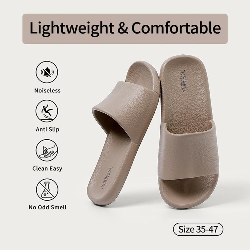 D.D.Star Big Size Bathroom Slippers For Men and Women Non-Slip Quick Drying Shower Shoes Comfortable And Soft Sole Slide On Sandal - Image 4