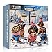 PPuzzling Funny Dachshund Skiing Dog Puzzles for Adults 1000 Pieces Cute Puppy Jigsaw Puzzle Wearing Hats and Sunglasses Snowy Mountain Chairlift Scene Challenging Holiday Animal Art Puzzle as Home Wall Decor - Image 4