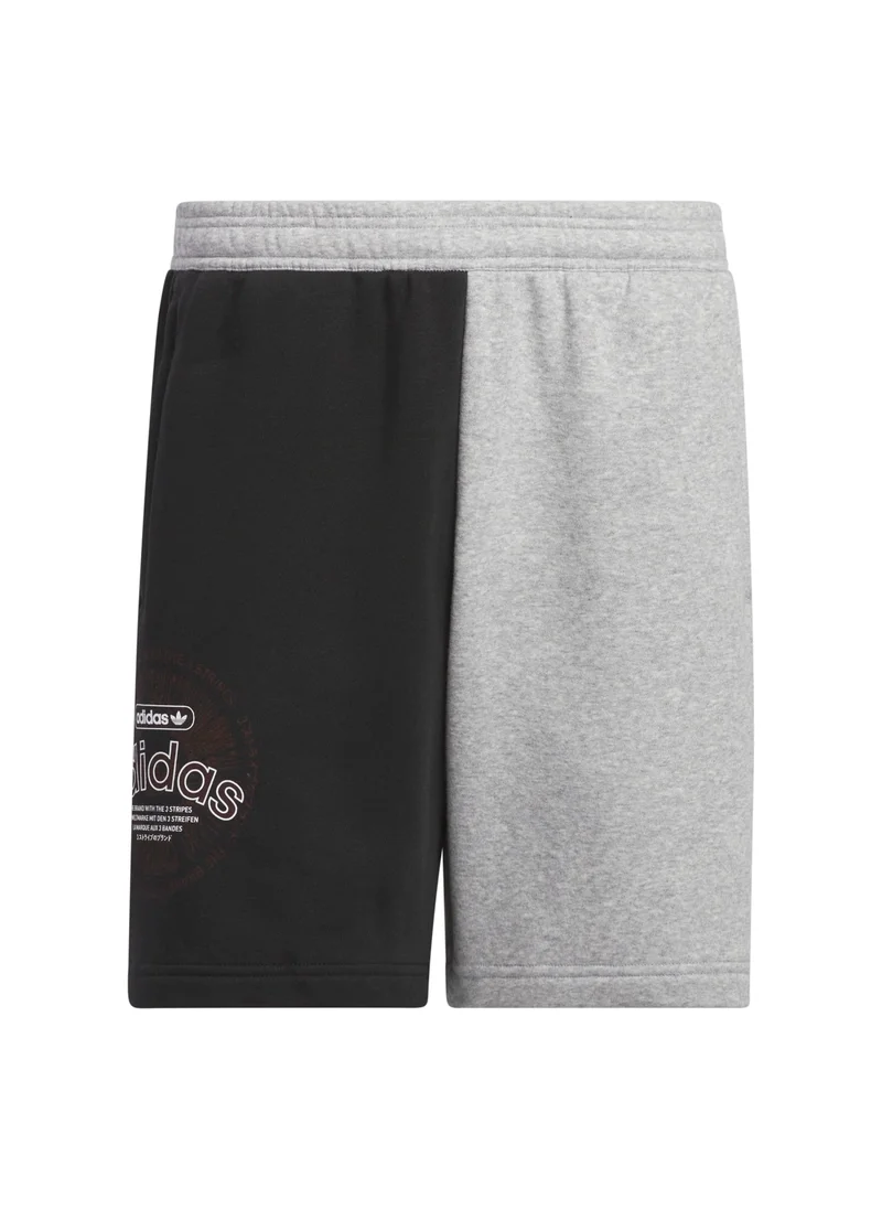 اديداس adidas BLOCKED FL SHOR Black Originals Men SHORTS