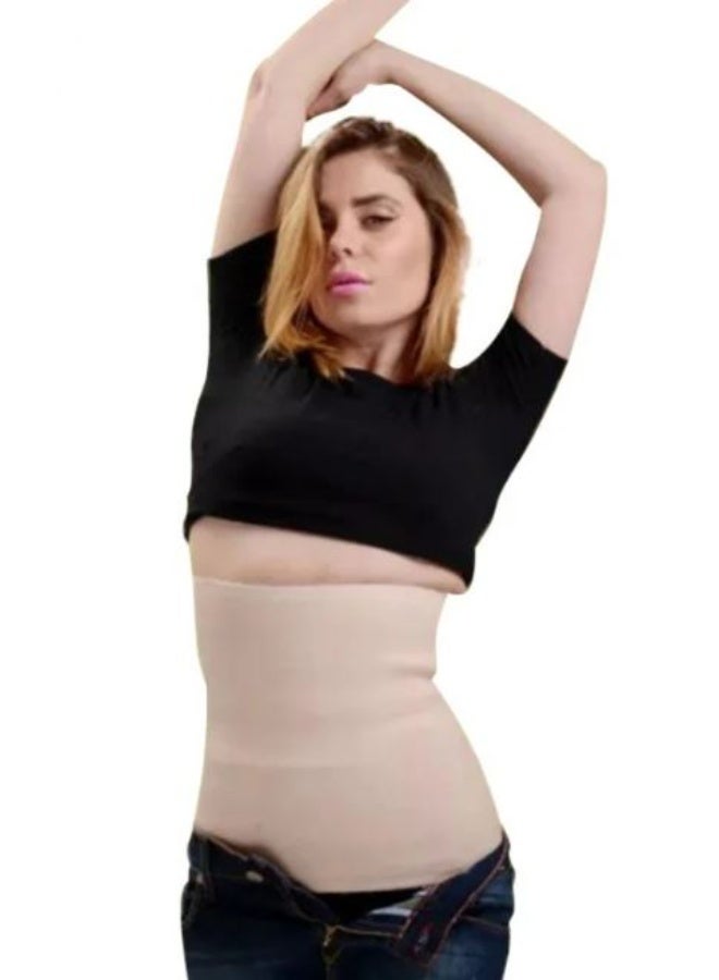 مشد بطن مقاس لارج حزام تنحيف خصر كورسيه دعم ما بعد الولادة مشكل جسم - Image 1