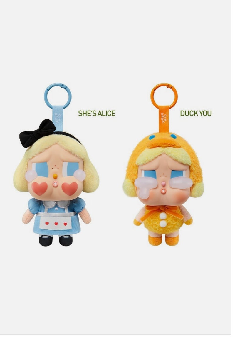 CRY BABY مصنع دموع كراي بيبي - صندوق بلاستيكي وجه قماش، شخصيات صندوق كراي بيبي، شخصيات عمل بتصميم عشوائي، ألعاب قابلة للجمع، زينة منزلية، هدايا عيد الميلاد أو عيد الميلاد، صندوق واحد - Image 3