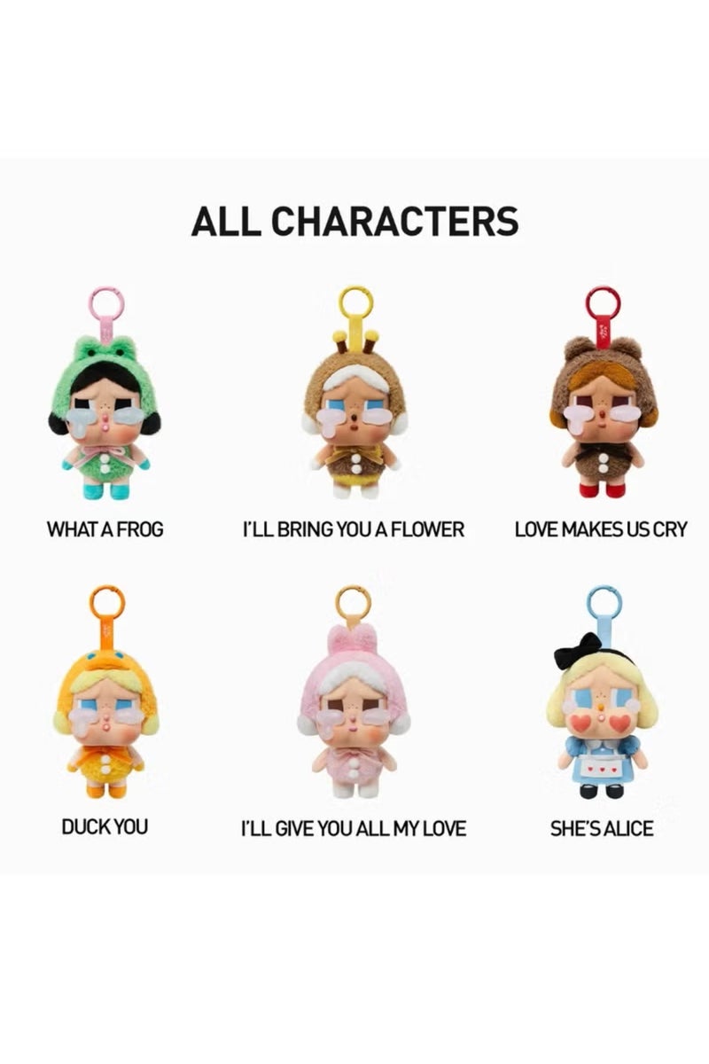 CRY BABY مصنع دموع كراي بيبي - صندوق بلاستيكي وجه قماش، شخصيات صندوق كراي بيبي، شخصيات عمل بتصميم عشوائي، ألعاب قابلة للجمع، زينة منزلية، هدايا عيد الميلاد أو عيد الميلاد، صندوق واحد - Image 4