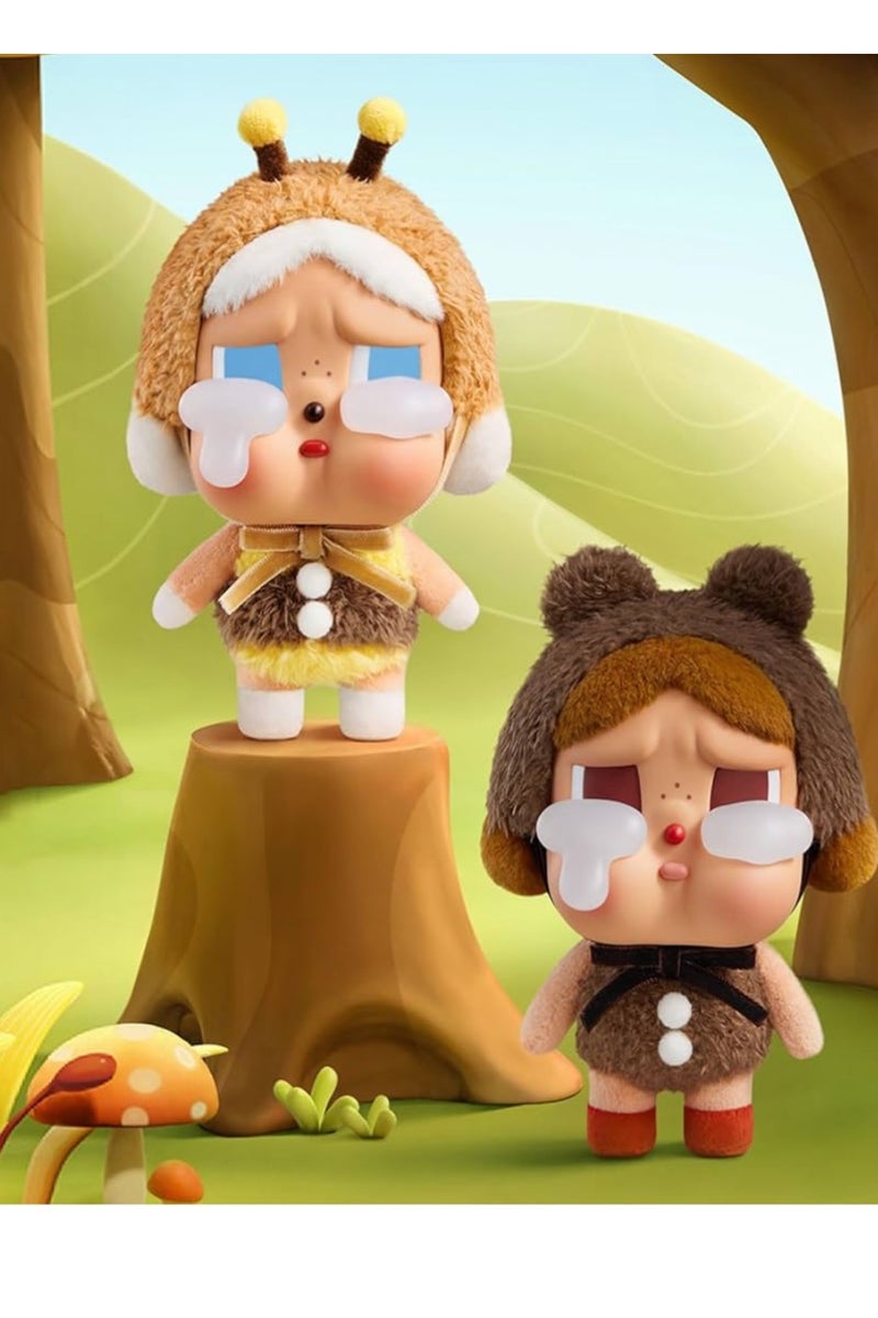 CRY BABY مصنع دموع كراي بيبي - صندوق بلاستيكي وجه قماش، شخصيات صندوق كراي بيبي، شخصيات عمل بتصميم عشوائي، ألعاب قابلة للجمع، زينة منزلية، هدايا عيد الميلاد أو عيد الميلاد، صندوق واحد - Image 2