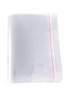 HAWAWA Clear Cellophane Bags Plastic Self Sealing OPP Cellophane Poly Bags Self Adhesive Plastic Bags for Packing Products, Clothes, jewelry，Small Business 20x34cm 200pcs  - Image 1