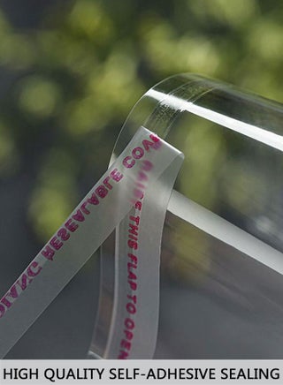 Clear Cellophane Bags Plastic Self Sealing OPP Cellophane Poly Bags Self Adhesive Plastic Bags for Packing Products, Clothes, jewelry，Small Business 20x34cm 100pcs - view 3