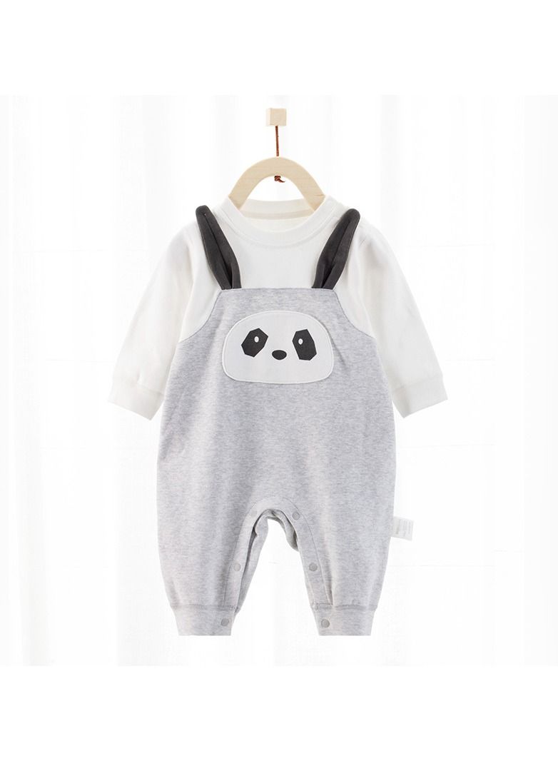 Loquat Baby Unisex Cotton Cozy Cute Jumpsuit 