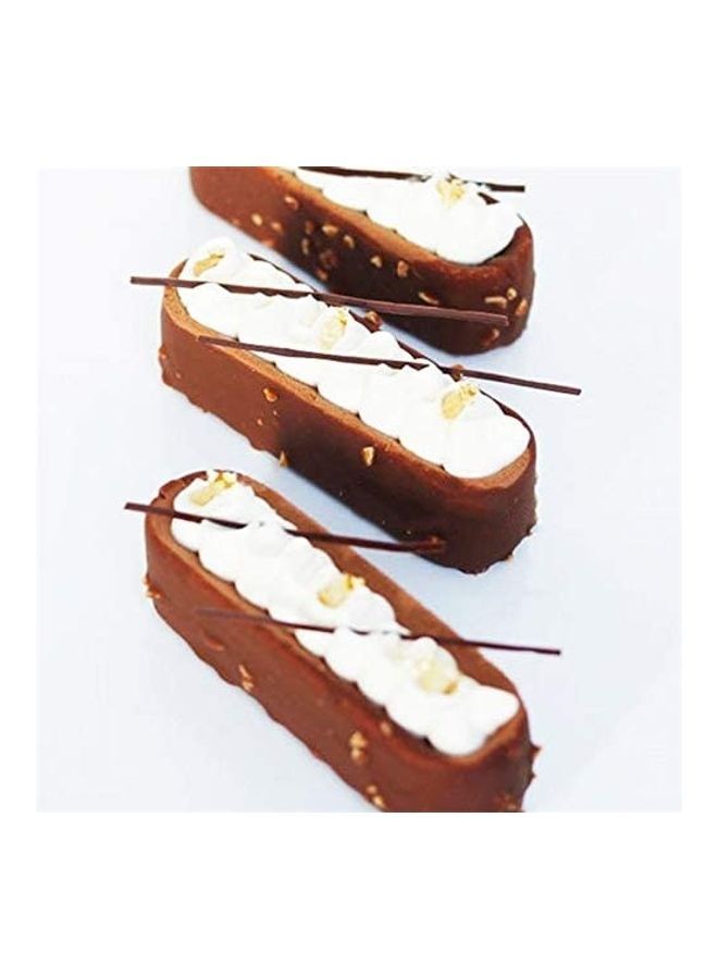 NIBEMINENT Rectangle Silicone Molds For Baking Blue 29.1x2.2x16.9cm - Image 3