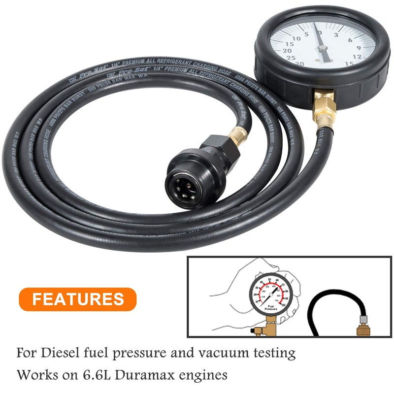 Bonbo TU-32-6 6.6 L Fits for GM Duramax Diesel Fuel System Test Kit - Image 2