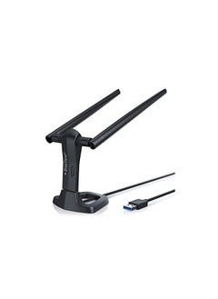 BrosTrend Linux WiFi Adapter for Ubuntu, Mint, Kali, Debian, Lubuntu, Xubuntu, Mate, Zorin, PureOS, Raspberry Pi 2+, Windows 11, 1200Mbps, 5GHz/2.4GHz, Long Range 2X5dBi Antennas, USB3.0