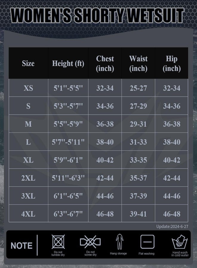 Seaskin Shorty Wetsuits for Womens 2mm Front Zip Diving Suits - Image 2