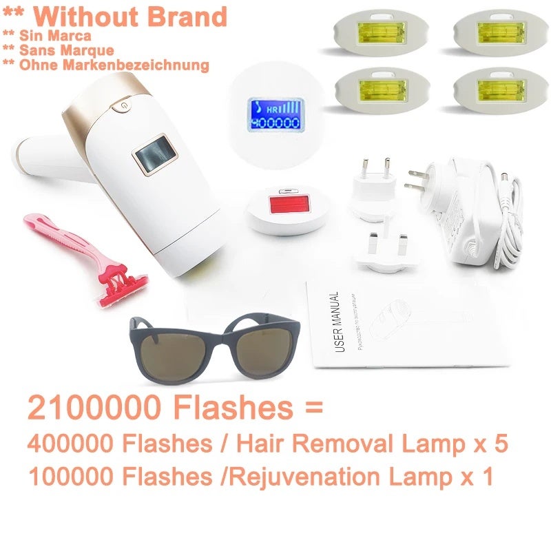 ليسكولتون جهاز إزالة الشعر بالليزر Lescolton IPL Hair Removal 1000000 Flashes Laser Epilator LCD Display Home T009i Permanent Bikini Trimmer Electric depilador - Image 1