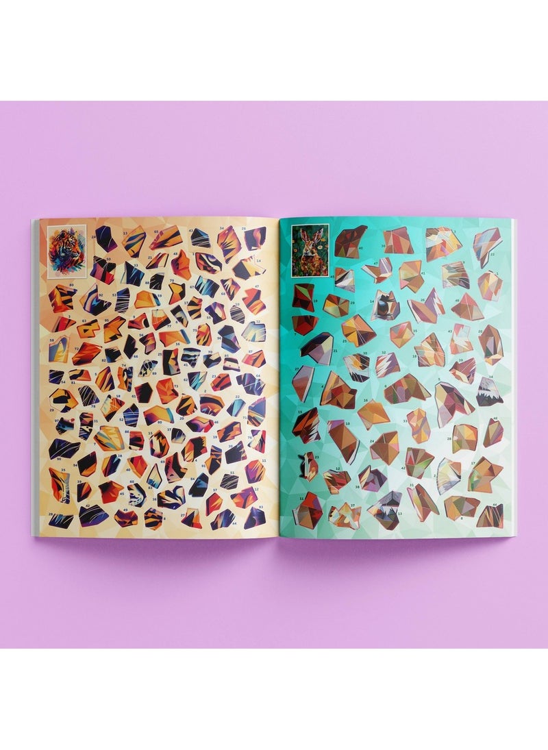 Hinkler Art Maker Sticker Mosaics Amazing Animals – Creative Sticker Art Kit, DIY Mosaic Craft for Kids, Fun Animal Designs, Includes Colorful Stickers and Pattern Sheets - Image 4