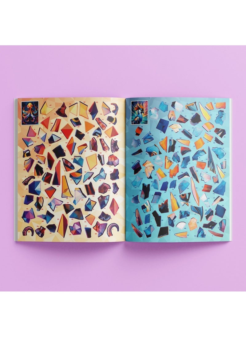 Hinkler Art Maker Sticker Mosaics Amazing Animals – Creative Sticker Art Kit, DIY Mosaic Craft for Kids, Fun Animal Designs, Includes Colorful Stickers and Pattern Sheets - Image 5