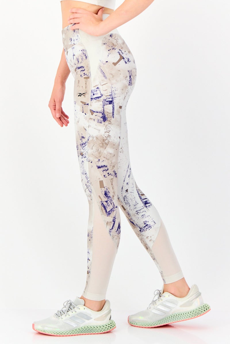 Reebok Women Sportswear Fit Training Leggings, Multicolor - Image 2