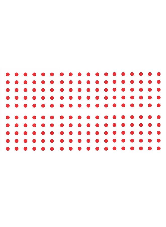 Sunaina بندي دائري أحمر متطابق للنساء (حجم 7 مم، عبوة من 180 بندي) [Srmp607] حجم 5 - Image 1