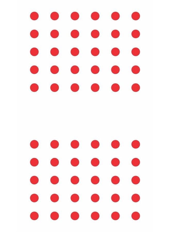 Sunaina بندي دائري أحمر متطابق للنساء (حجم 7 مم، عبوة من 180 بندي) [Srmp607] حجم 5 - Image 3