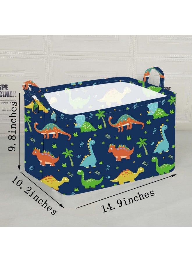 ACMUUNI Rectangle Kids Shelf Nursery Storage Basket Laundry Hamper with Handles, Baby Toys Storage Box and Bins Toys Gift Basket for Boys and Girls - Image 2
