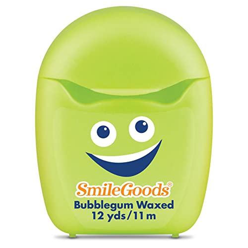 Practicon SmileGoods Cuties Bubblegum Waxed 12 Yard Dental Floss, Mini Sample Size Floss for Giveaways, Travel, Kids, Adults, Patients, Assorted Bright Colors with Display Canister, Bulk 72 Pack - Image 3