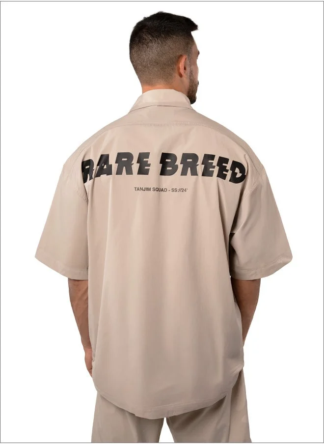 فريق تنجيم TANJIM SQUAD - RARE BREED SHIRT BEIGE