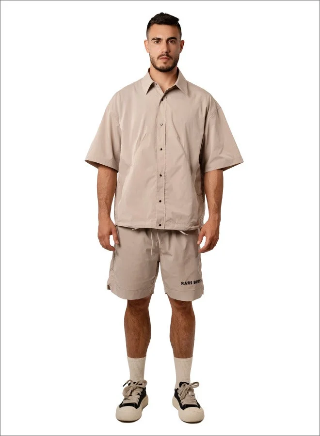 Tanjim Squad  TANJIM SQUAD - RARE BREED SHIRT BEIGE for Men | Best Price UAE