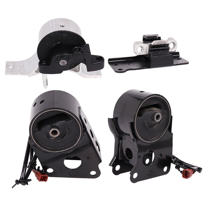 BEBLEPANY Engine Motor Transmission Mount Kit 4pcs Compatible with Fits 20032007 Nissan Murano 35L 2WD AUTO Transmission Replace A7358EL A7349EL A4321 A7348 - Image 3
