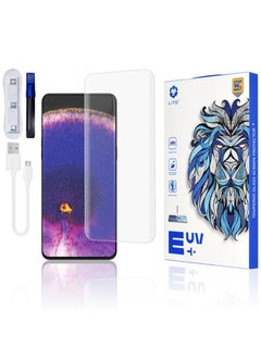 Lito Oppo Find X5 5G/Oneplus 8 Premium UV Liquid Glue Tempered Glass Screen Protector with Edge to Edge Coverage - pzsku/Z0CE8F9046B8EE54FE2F0Z/45/_/1708453787/a60fea56-27ab-43a4-991d-f097bf042a0c