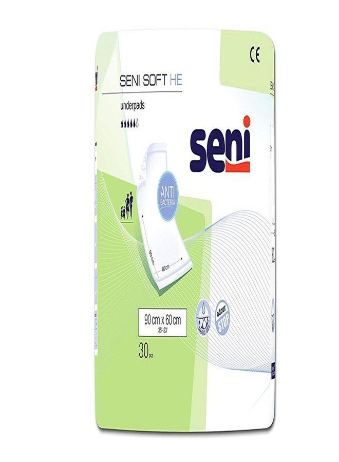 Seni Soft He Underpads - 30 Pieces (90 x 60 cm) (Pack of 3)