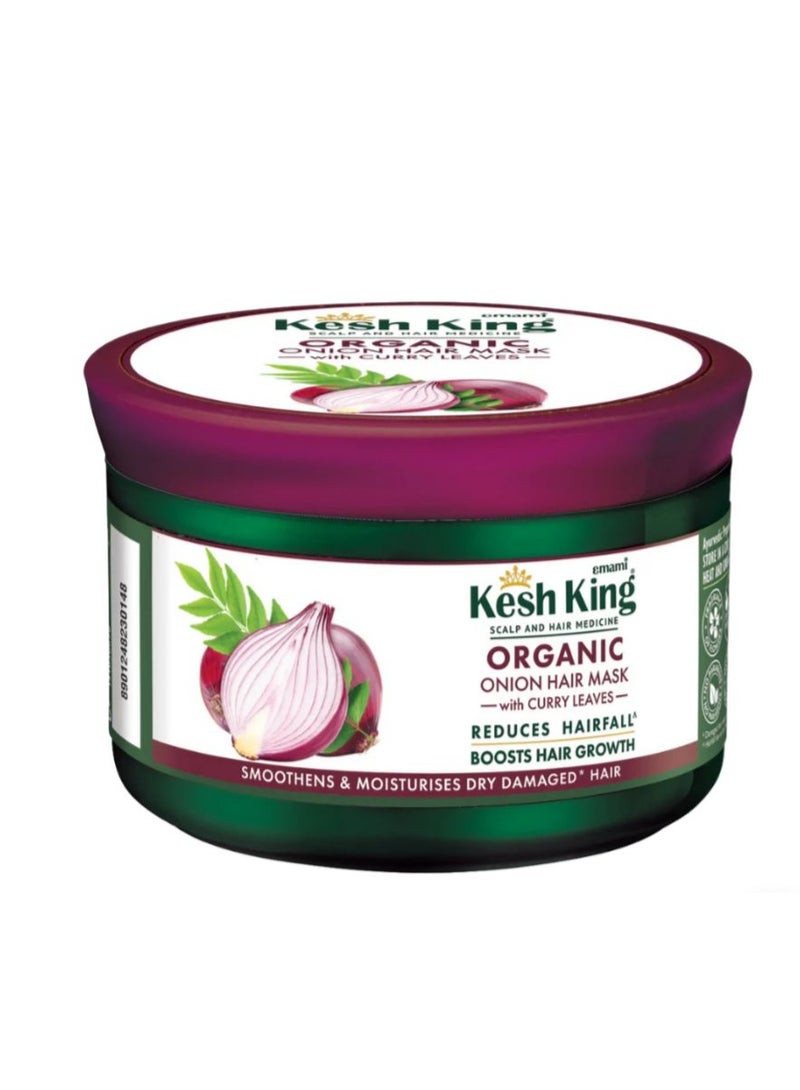 Kesh King Organic Onion Hair Mask with Curry Leaves 200ml