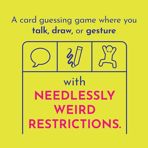 Exploding Kittens Why are You Like This 2+ Players - Ages 14+ - 15 Minutes to Play - Talking, Drawing, & Gesturing Guessing Game - Party, Family, Date Night, Couples Game - Image 2