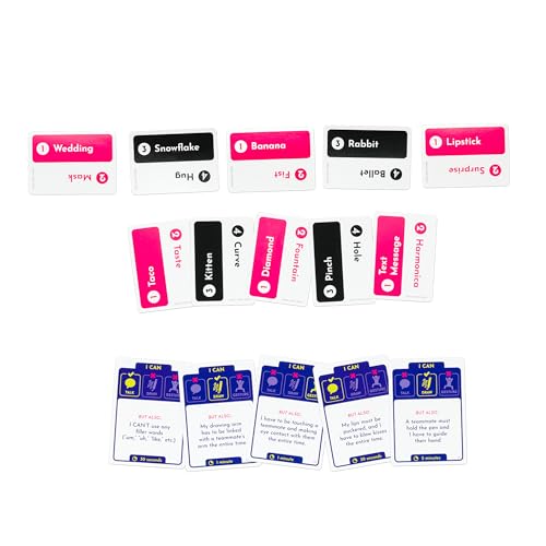 Exploding Kittens Why are You Like This 2+ Players - Ages 14+ - 15 Minutes to Play - Talking, Drawing, & Gesturing Guessing Game - Party, Family, Date Night, Couples Game - Image 4