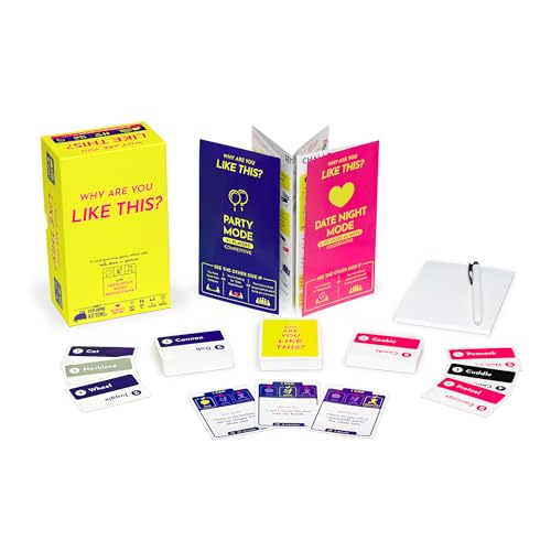 Exploding Kittens Why are You Like This 2+ Players - Ages 14+ - 15 Minutes to Play - Talking, Drawing, & Gesturing Guessing Game - Party, Family, Date Night, Couples Game - Image 3