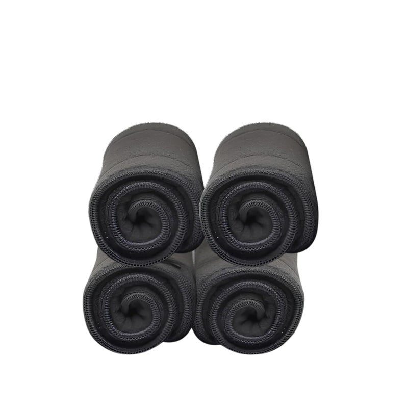 AEREX Reusable Diaper Inserts Pads | Bamboo Charcoal Inserts Liners Natures Cloth Diaper Liner | Wet Free Booster Inserts Baby Cloth Diaper | Nappy Inserts for Baby Cloth Diapers (Pack of 4) - Image 1