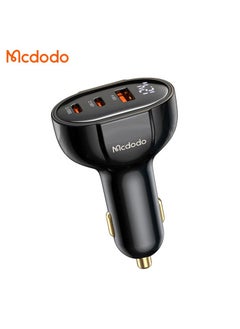 MCDODO CC-4450 CAR CHARGER 2C And 1A 128W Charger With 3 Outputs Strong Compatiblity And Real Time Digital Display - pzsku/Z0CE9580B6680C1FCE2B9Z/45/_/1721936167/57ebf623-6eea-46cb-b09d-92c5a67f5490