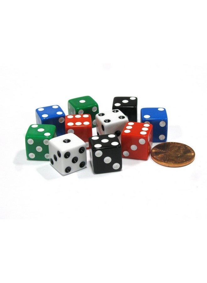 Koplow Games Set of 10 Six Sided D6 12mm Dice Assorted Colors by Koplow Games - Image 5