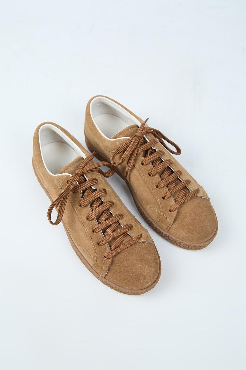 Krahe Chazz Men's Genuine Leather Lace-up Sand Sneakers - Image 3