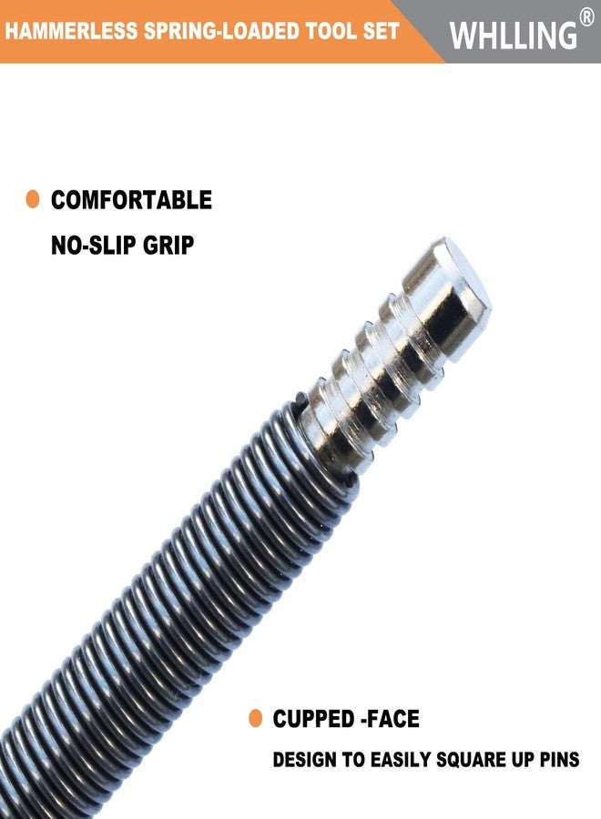 WHLLING Hammerless Door Pin Removal Tool, Spring Driven Door Hinge Pin Remover Tool, 3500 PSI Striking Hinge Pin Tool - Image 4