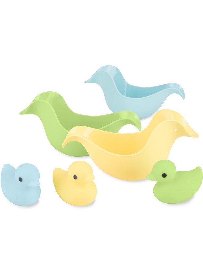 Simple Joys by Carter's Simple Joys by Carter's Duck Rinse Cups and Squirties Bath Toy Bundle  - Image 2