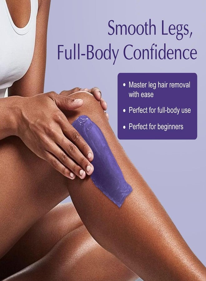 GIRLEARLE Hard Wax Beads, Wax for Women Sensitive Skin, 1lb, Lavender Formula, Hair Removal for Legs, Brazilian Bikini, Eyebrow, Facial and Full Body - Image 5
