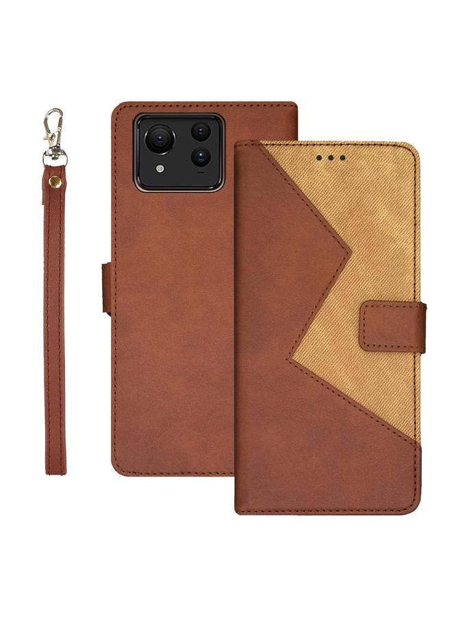 Case For ASUS Zenfone 11 Ultra Two-color Splicing Leather Phone Case